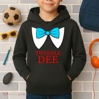 Tweedle Dee Costume Kids Hoodie thumb 2