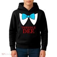 Tweedle Dee Costume Kids Hoodie thumb 4