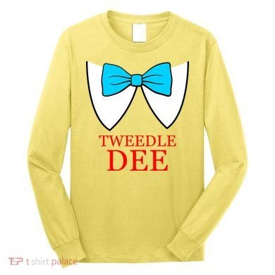 Tweedle Dee Costume Long Sleeve Shirt