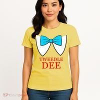 Tweedle Dee Costume Women's T-Shirt thumb 4