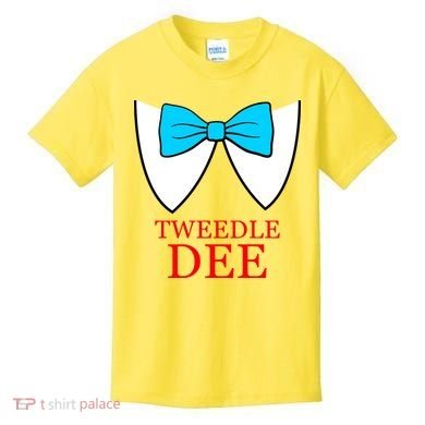Tweedle Dee Costume Kids T-Shirt