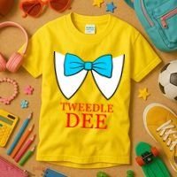 Tweedle Dee Costume Kids T-Shirt thumb 3