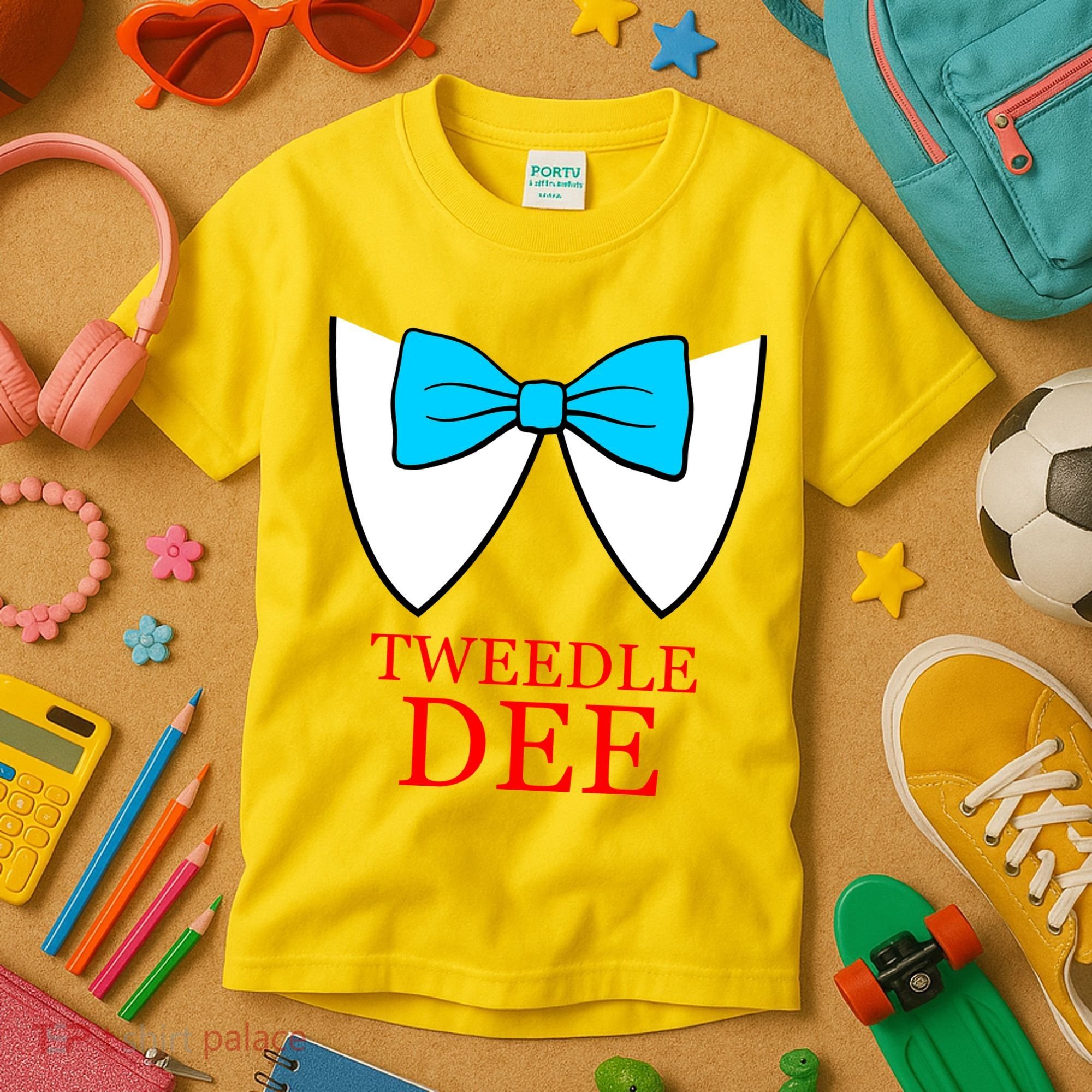 Tweedle Dee Costume Kids T-Shirt