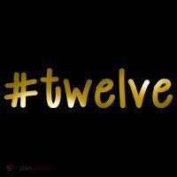#Twelve 12th Birthday Gold Logo T-Shirt thumb 7