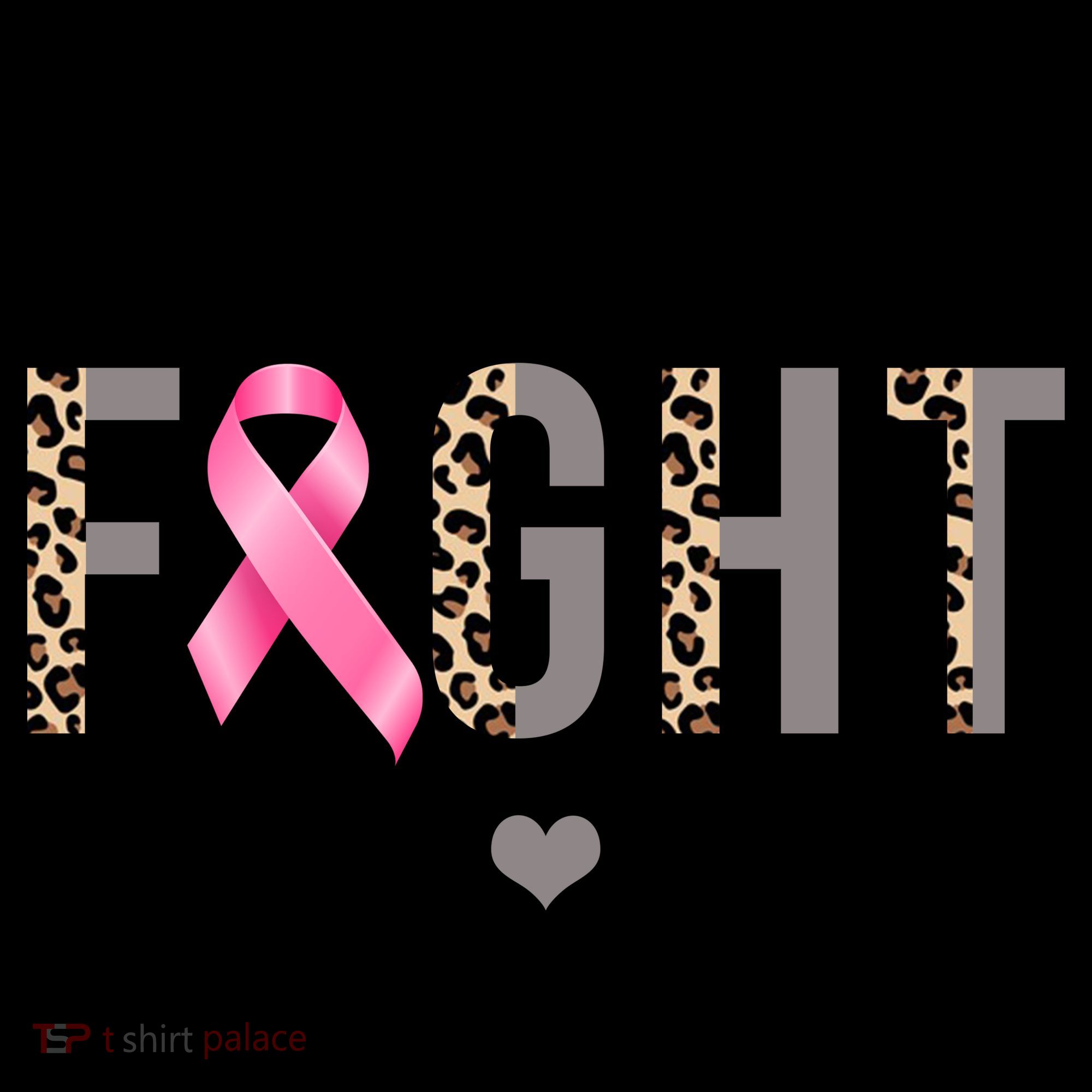 Together We Fight Breast Cancer Awareness Leopard Coffee Mug