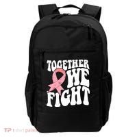 Together We Fight Breast Cancer Retro Backpack thumb 0