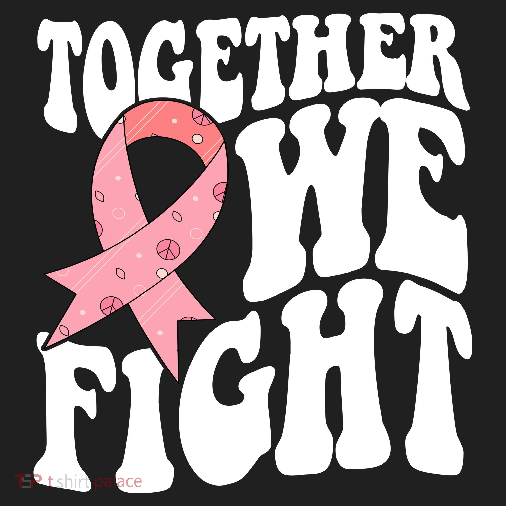 Together We Fight Breast Cancer Retro Beanie