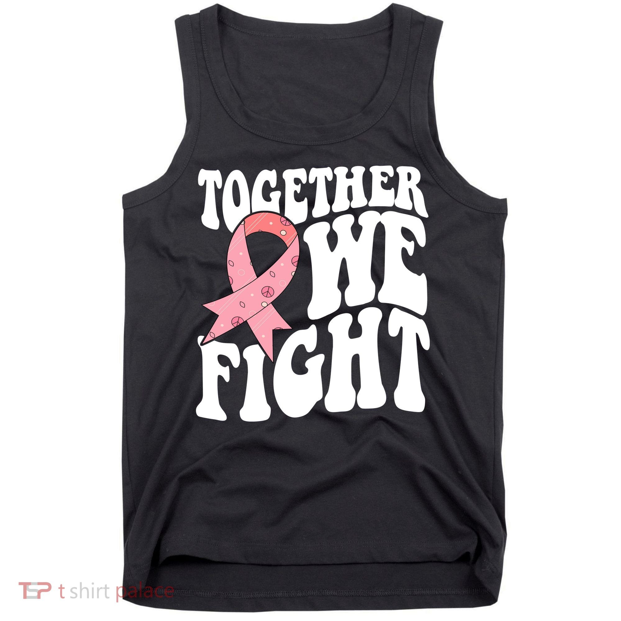 Together We Fight Breast Cancer Retro Tank Top