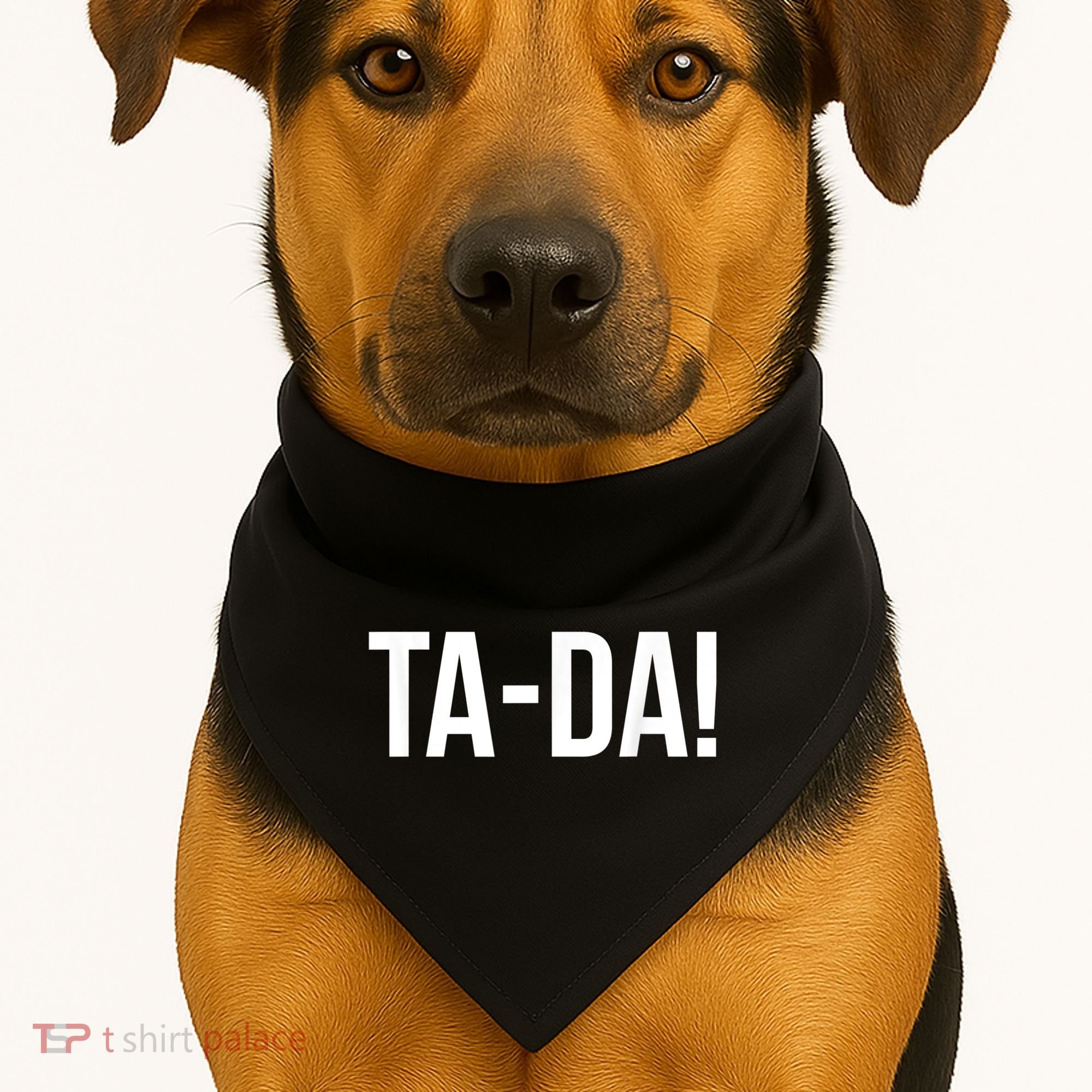 TaDa! With Funny Sayings For Magicians Party Tricks USA-Made Doggie Bandana