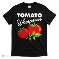 Tomato Whisperer Funny Vegan Farmer Garden Farm Lover Outfit T-Shirt thumb 0