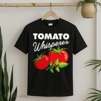 Tomato Whisperer Funny Vegan Farmer Garden Farm Lover Outfit T-Shirt thumb 2