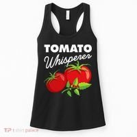 Tomato Whisperer Funny Vegan Farmer Garden Farm Lover Outfit Women's Tank Top thumb 0