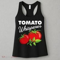 Tomato Whisperer Funny Vegan Farmer Garden Farm Lover Outfit Women's Tank Top thumb 3