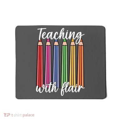 Teaching With Flair Colorful Pencil School Mousepad