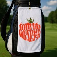 Tomato Whisperer For Gardening Enthusiasts Golf Towel thumb 2