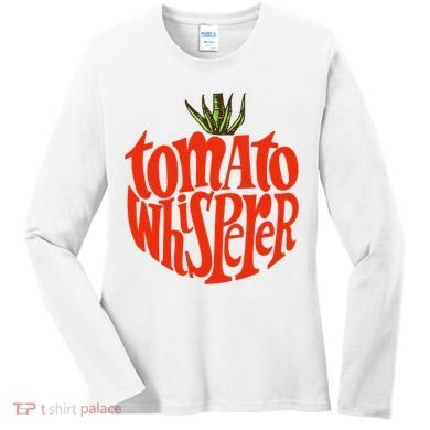 Tomato Whisperer For Gardening Enthusiasts Women's Long Sleeve Shirt