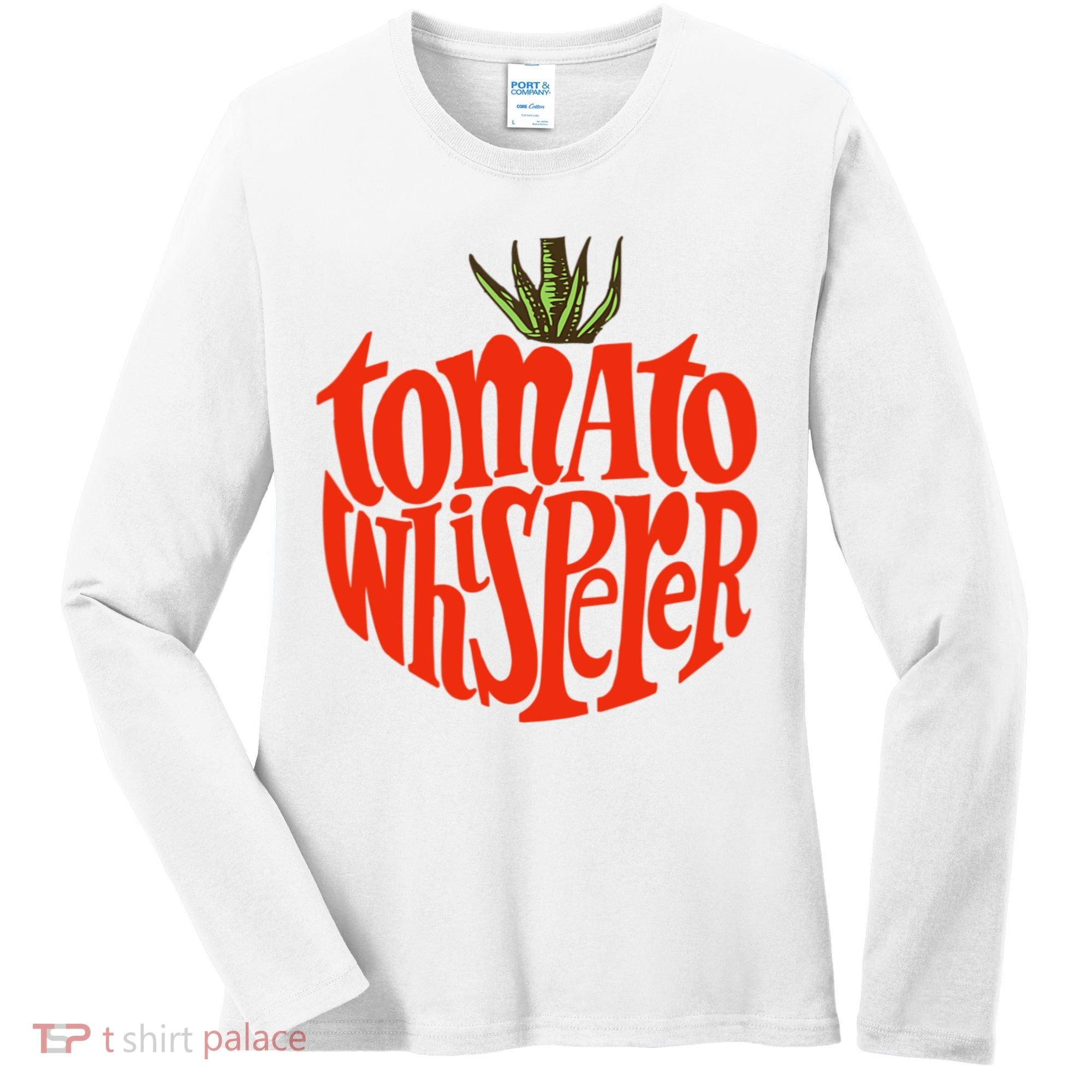 Tomato Whisperer For Gardening Enthusiasts Women's Long Sleeve Shirt
