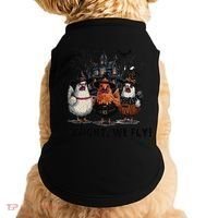 Tonight We Fly Funny Chicken Halloween Spooky Season Doggie Tank thumb 0