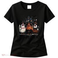 Tonight We Fly Funny Chicken Halloween Spooky Season Women's T-Shirt thumb 0