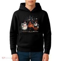 Tonight We Fly Funny Chicken Halloween Spooky Season Kids Hoodie thumb 4