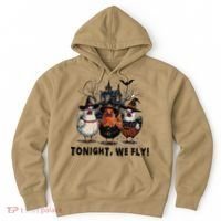 Tonight We Fly Funny Chicken Halloween Spooky Season Hoodie thumb 0