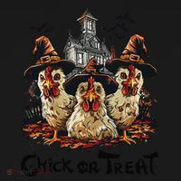 Tonight We Fly Halloween Chicken Fall Farm Animals Backpack thumb 2