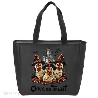 Tonight We Fly Halloween Chicken Fall Farm Animals Tote Bag
