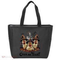 Tonight We Fly Halloween Chicken Fall Farm Animals Tote Bag thumb 0
