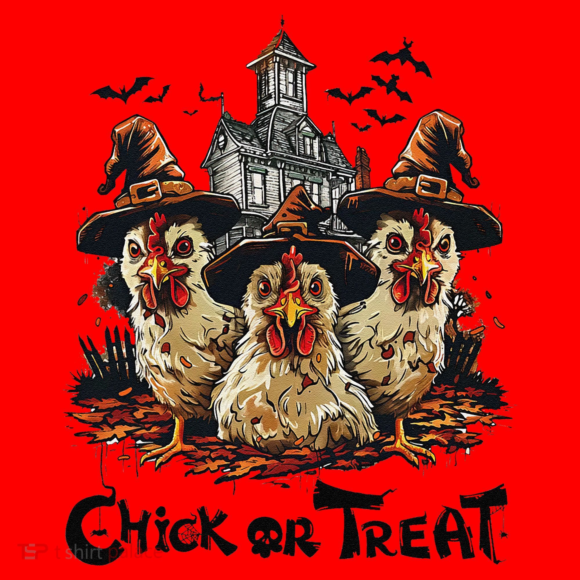 Tonight We Fly Halloween Chicken Fall Farm Animals Santa Hat