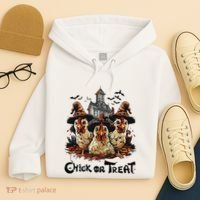 Tonight We Fly Halloween Chicken Fall Farm Animals Hoodie thumb 4