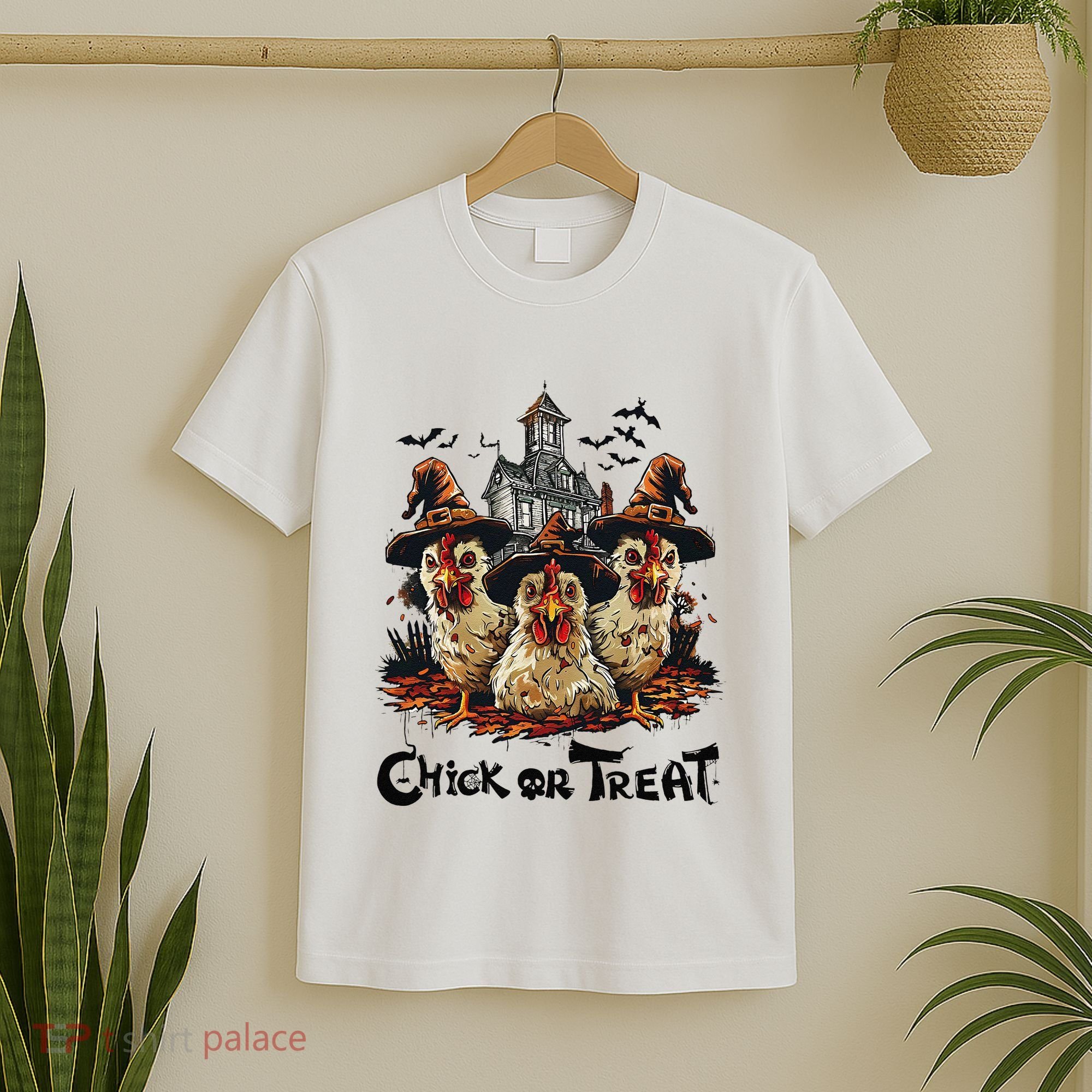 Tonight We Fly Halloween Chicken Fall Farm Animals T-Shirt