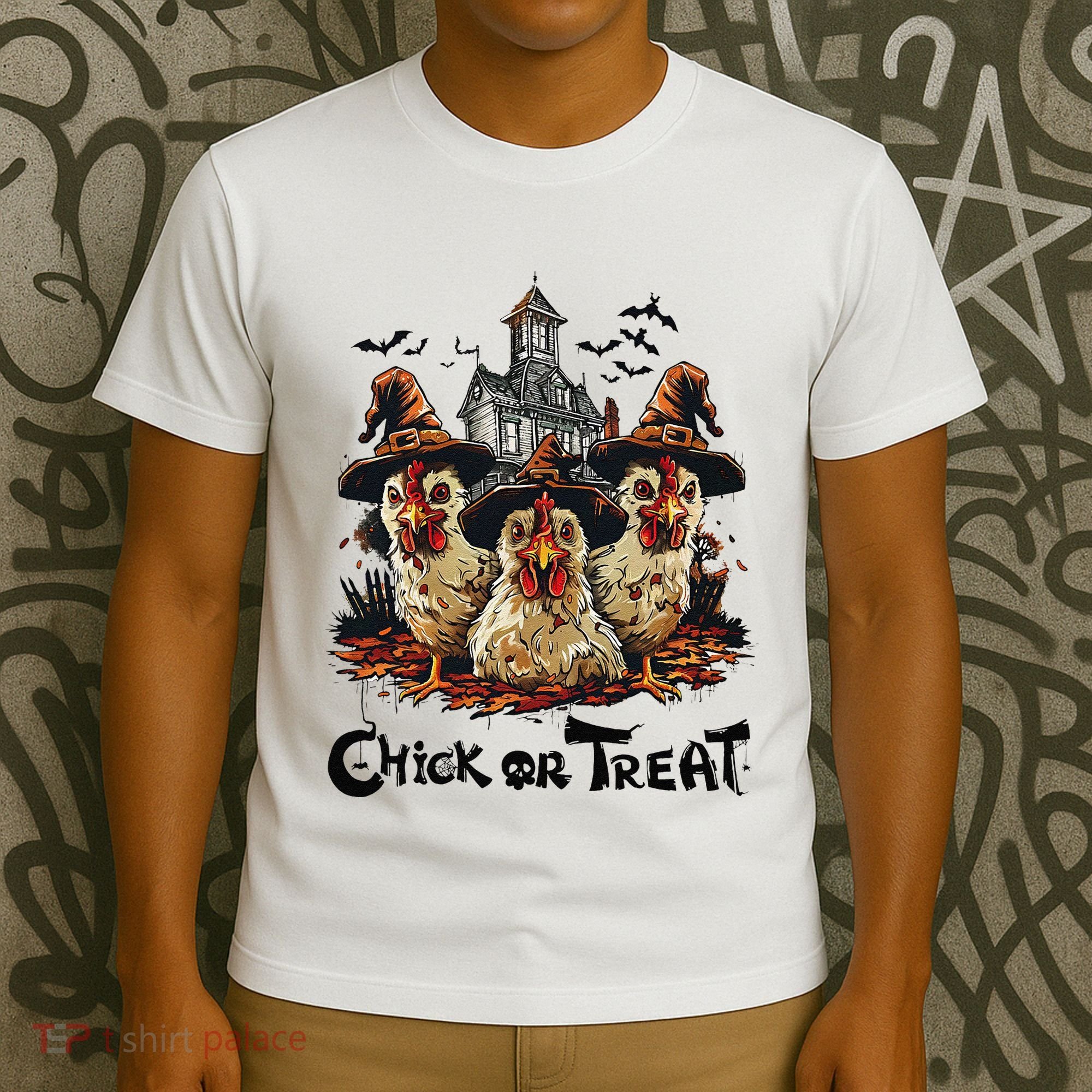 Tonight We Fly Halloween Chicken Fall Farm Animals T-Shirt