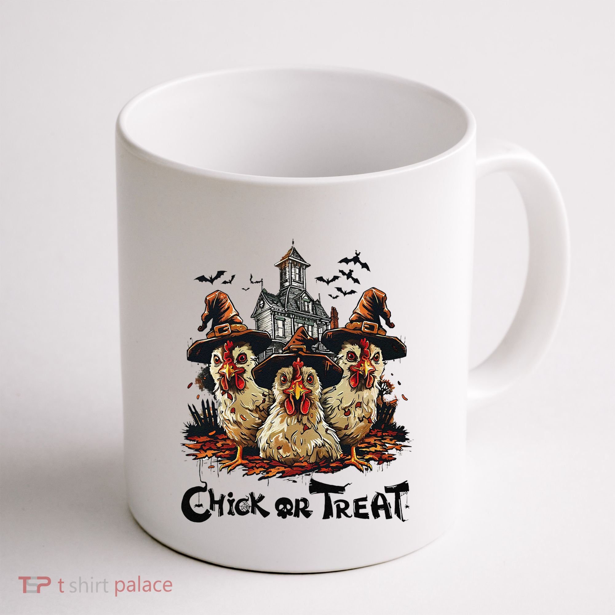 Tonight We Fly Halloween Chicken Fall Farm Animals Coffee Mug