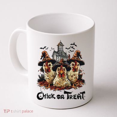 Tonight We Fly Halloween Chicken Fall Farm Animals Coffee Mug