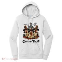 Tonight We Fly Halloween Chicken Fall Farm Animals Women's Hoodie thumb 0