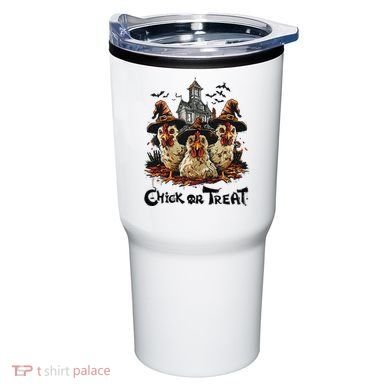 Tonight We Fly Halloween Chicken Fall Farm Animals Tumbler