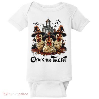 Tonight We Fly Halloween Chicken Fall Farm Animals Baby Bodysuit