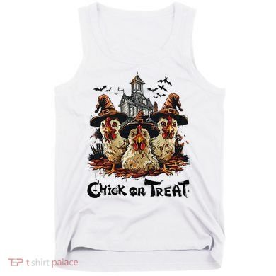 Tonight We Fly Halloween Chicken Fall Farm Animals Tank Top