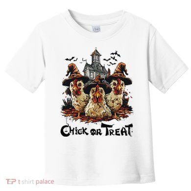 Tonight We Fly Halloween Chicken Fall Farm Animals Toddler T-Shirt