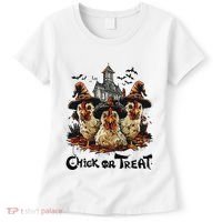 Tonight We Fly Halloween Chicken Fall Farm Animals Women's T-Shirt thumb 0