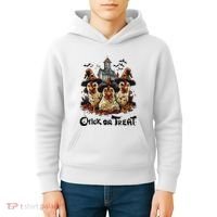 Tonight We Fly Halloween Chicken Fall Farm Animals Kids Hoodie thumb 4
