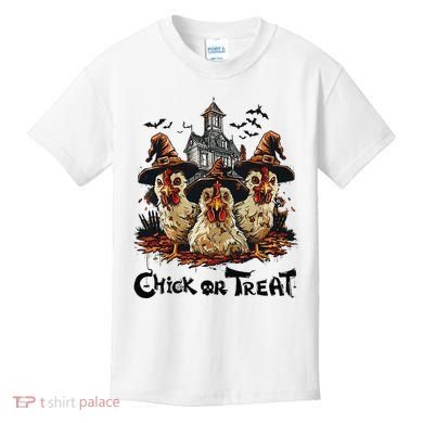 Tonight We Fly Halloween Chicken Fall Farm Animals Kids T-Shirt