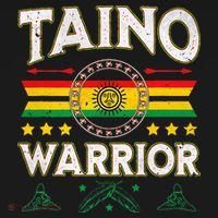 Taino Warrior Flag Native American Arawak Boriken Borinquen Women's Tank Top thumb 5