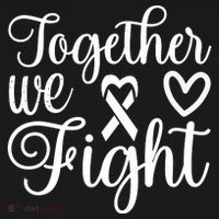 Together We Fight Breast Cancer Awareness Women's Hoodie thumb 2