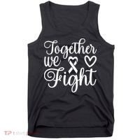 Together We Fight Breast Cancer Awareness Tank Top thumb 0