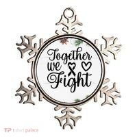 Together We Fight Breast Cancer Awareness Ornament thumb 0