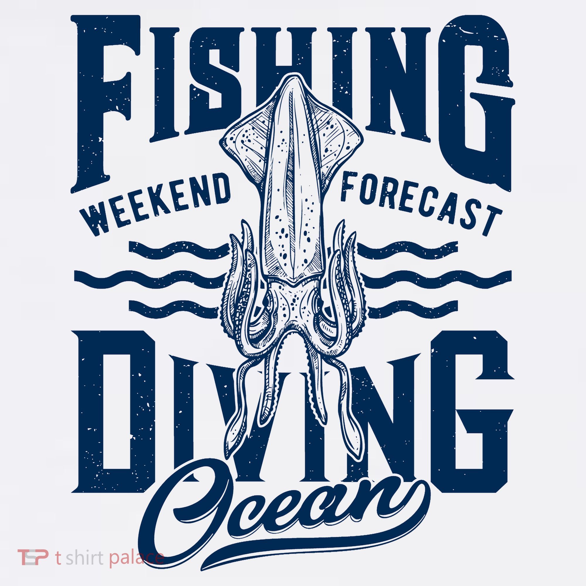 The Weekend Forecast Is Ocean Fishing And Diving Women's Tank Top