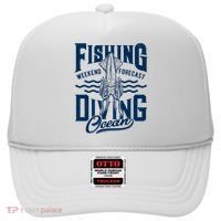 The Weekend Forecast Is Ocean Fishing And Diving Hat thumb 0