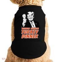 Trump Winner Funny Winner Turkey Dinner Thanksgiving Doggie Tank thumb 0