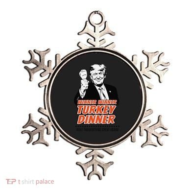 Trump Winner Funny Winner Turkey Dinner Thanksgiving Ornament